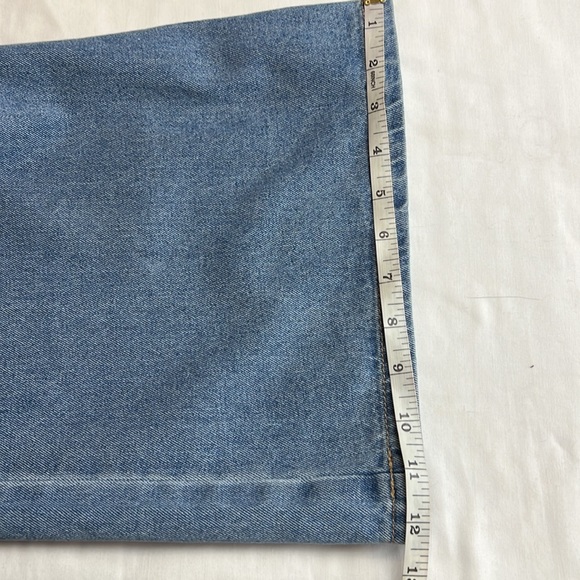 NWT’S Forever 21 Denim Cami Flare Medium Wash Jumpsuit SZ L - Picture 16 of 16